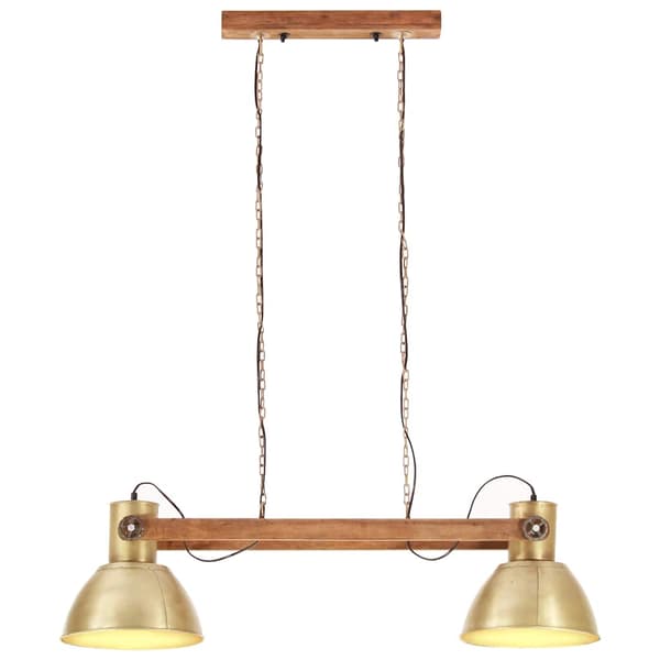 vidaXL industriel pendellampe, 25 W, messing, 109 cm, E27