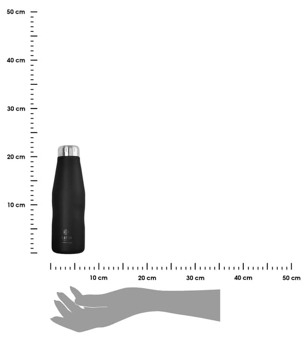 500 ml midnatssort termoflaske