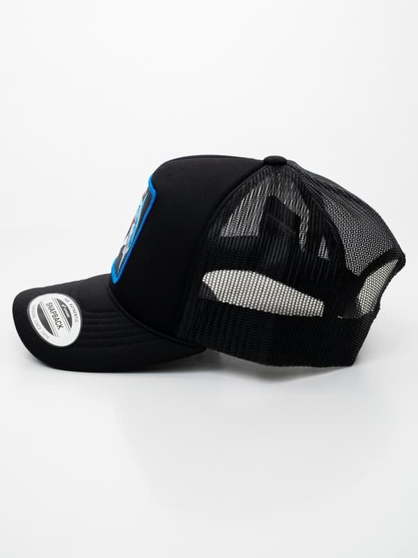 MyStars Shark Trucker Kasket Sort Uni
