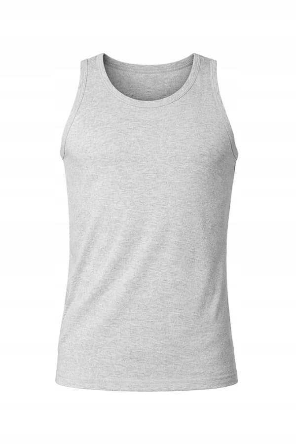 HERR-T-SHIRT 100% BOMULL MORAJ S GRÅ