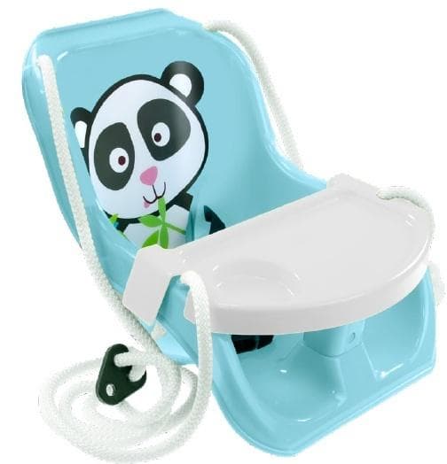 Panda-keinu pöydällä