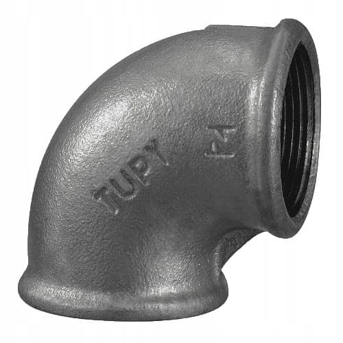 1,1/4” böj svart