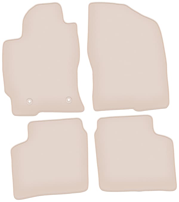 PREMIUM beige gulvmåtter til: Toyota Prius II hatchback 2003-2010