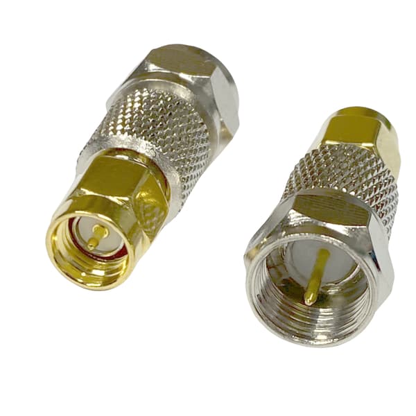 SMA-kontakt / F-kontaktadapter