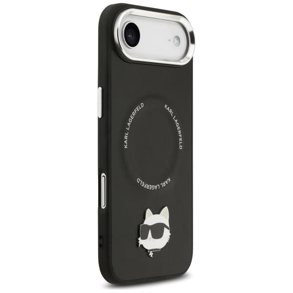 Karl Lagerfeld Choupette Pin MagSafe-etui til iPhone Air, sort