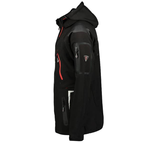 Herre Sort Softshelljakke Geographical Norway Techno (WU6068-GN-BLACK) M