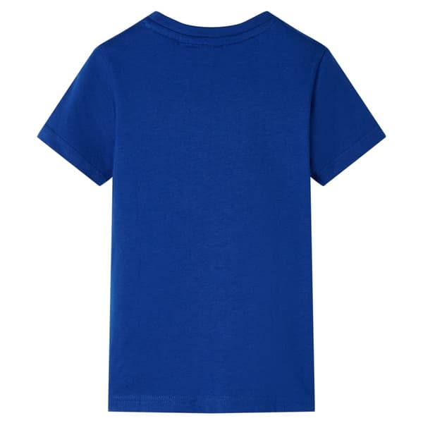 Barn-T-shirt, mörkblå, 140