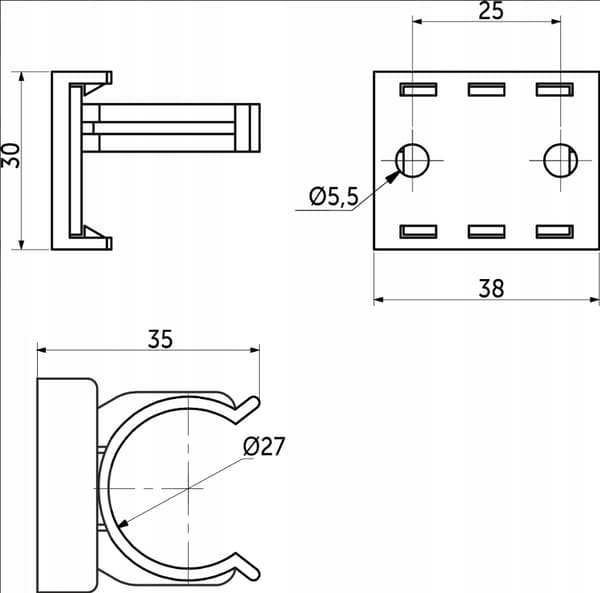Køkkenmøbelben 150 mm/sort SÆT 4 ben + 2 klips