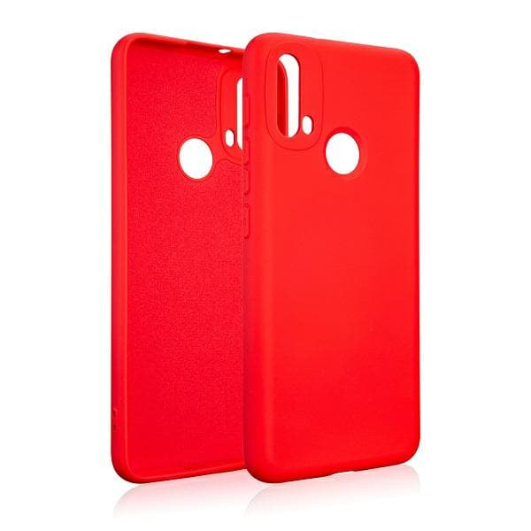 Beline Silikone Etui til Motorola Moto E40 Rød