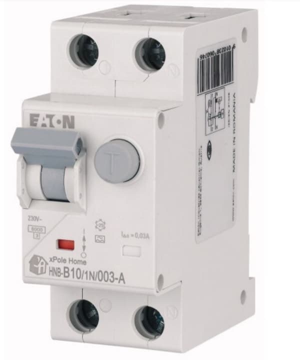 Kombinerad säkring 6kA typ A HNB-B10/1N/003-A