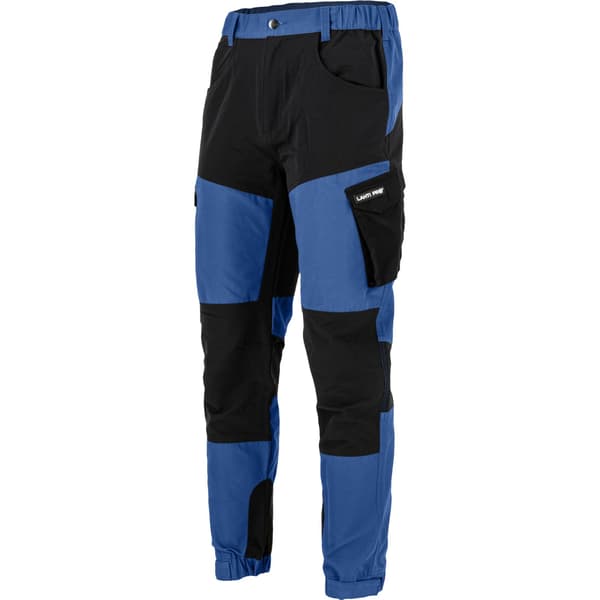 STRETCHBYXOR BLÅ-SVARTA, "3XL", CE, LAHTI
