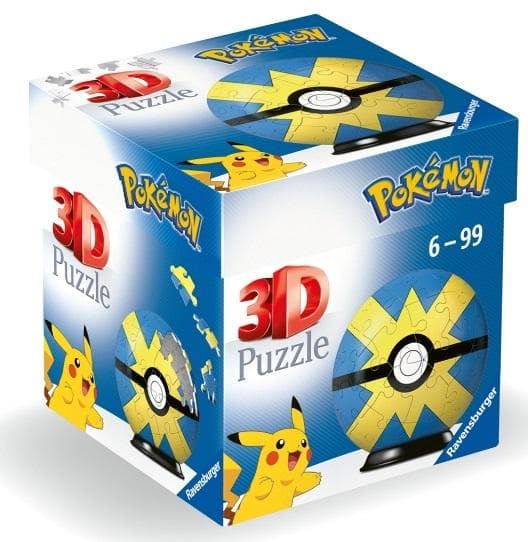 3D-boldpuslespil: Pokémon Quick Ball