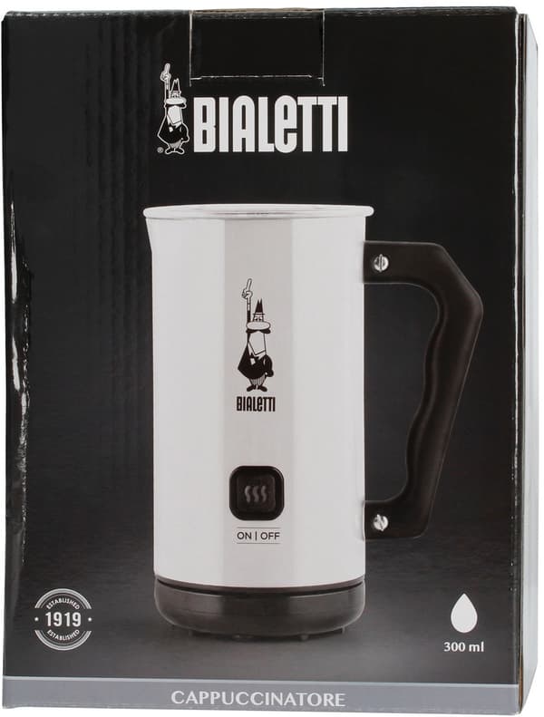 Bialetti mælkeskummer MKF02 Bianco