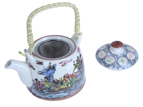Keramisk elkedel med infuser