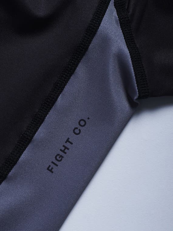 MANTO Herre Kortærmet Rashguard RANKED Sort L