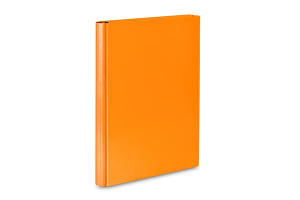 FOLDEREMAP MED VELCRO A4 4CM ORANGE