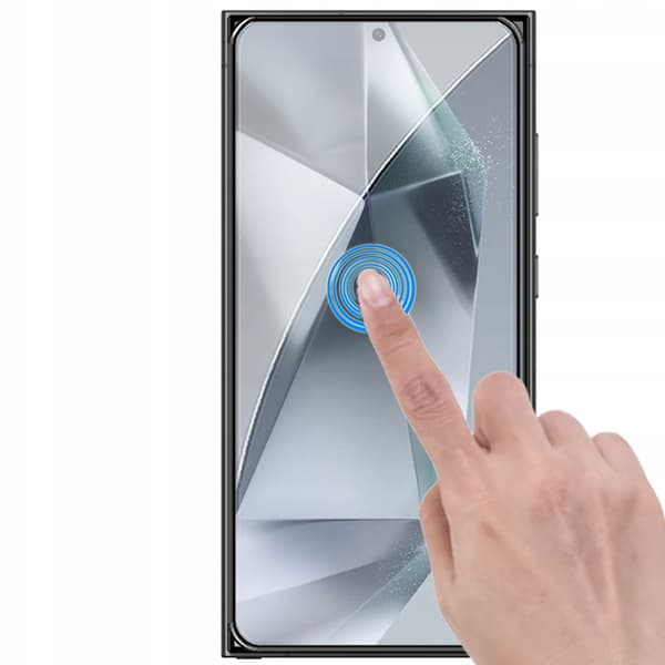 2x Härdat glas för Samsung Galaxy S24 Ultra med helskärmstäckning