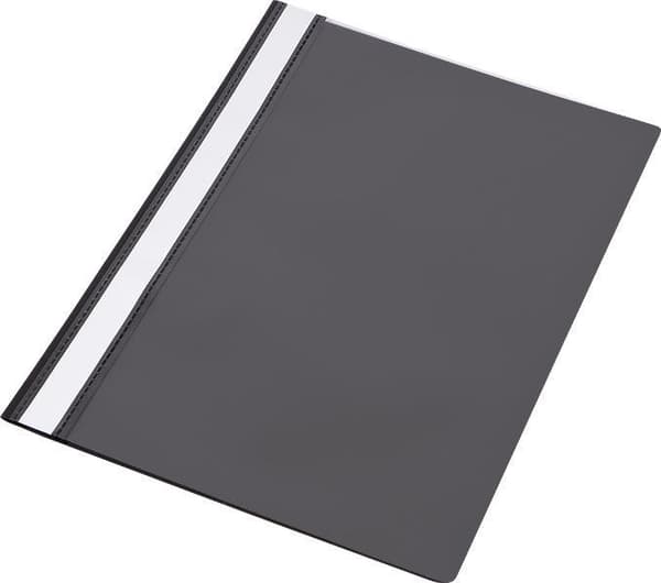 A4 PP-mappe sort (10 stk.)