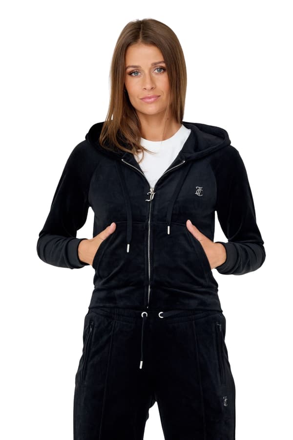 Juicy Couture Sort Dame Sweatshirt Madison M
