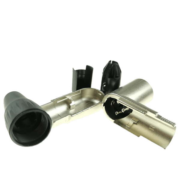 Vinklet XLR-stik Roxtone RX3RMP-NT