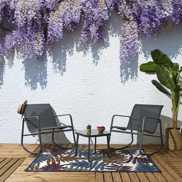 HÖSTSKOG utomhusmatta 120x170 cm