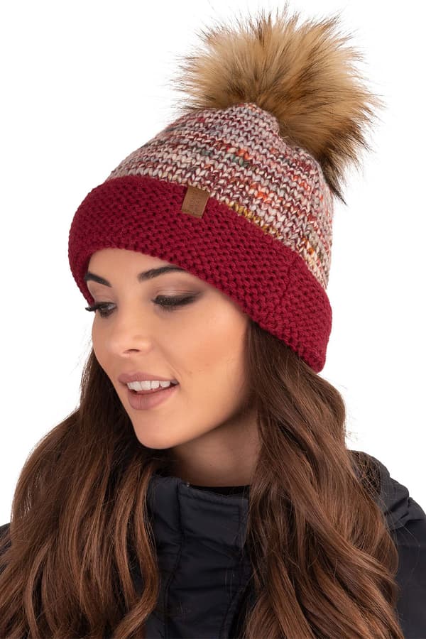 Vivisence 7024 Vinröd Uni Hatt