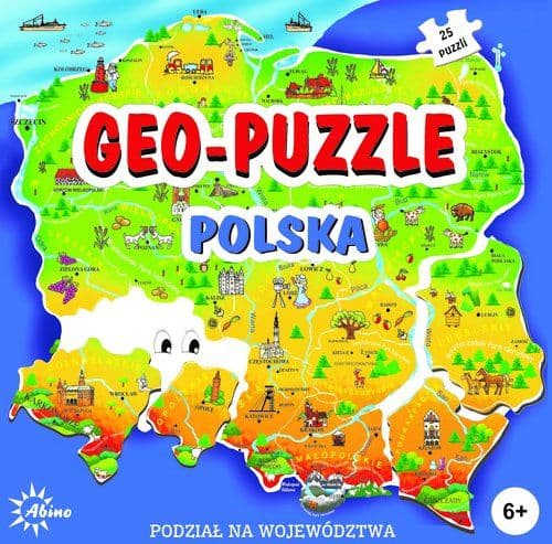 GEO-PUZZLE POLEN 2595