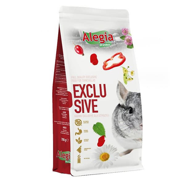 Alegia - Eksklusiv Chinchilla - fuldfoder 700 g