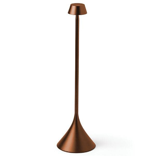 Lexon Steli Shade bordlampe brun