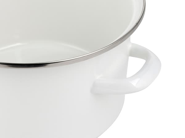 EMALIPUTKI, SUORA, SILEÄ, 20 CM, 3,9 L, KERMANVÄRI