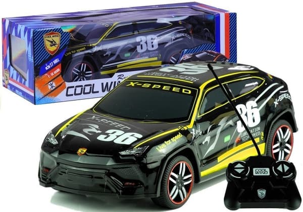 Fjernstyret bil Sportspilot R/C Sort