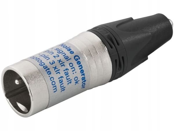 Monacor CTG-1NOISE - XLR kabeltester, 48V
