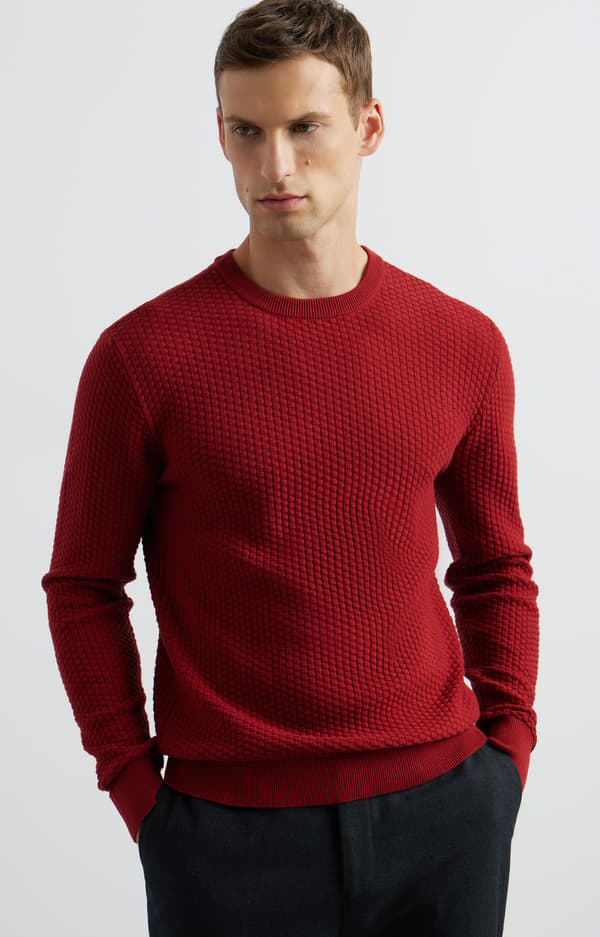 Rund hals sweater L