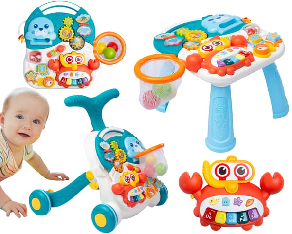 4-i-1 SPARK TURKIS SKUBBEBORD