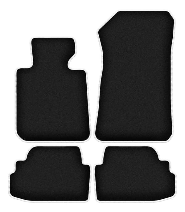 CARLUX-SILVER bilmåtter til: BMW 1 E82 coupé (2007-2013)