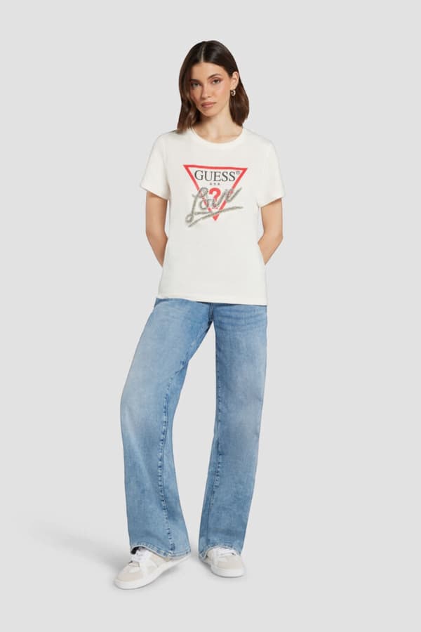 Guess Vit Dam T-shirt Love Tee M