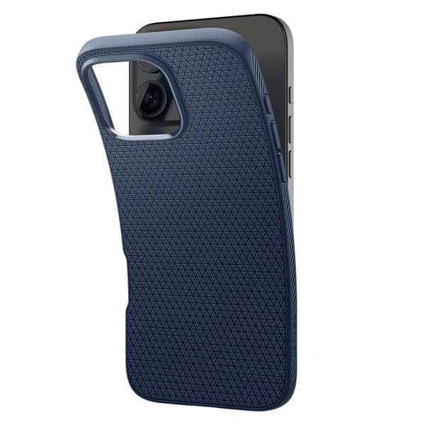 Spigen Liquid Air iPhone 16 Pro Max 6,9" marineblå ACS07989