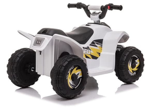 Batteridriven fyrhjuling XMX612 Vit