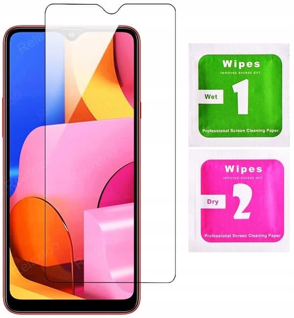 Härdat glas för Samsung Galaxy A20S - Skyddsglas 2.5D, 9H