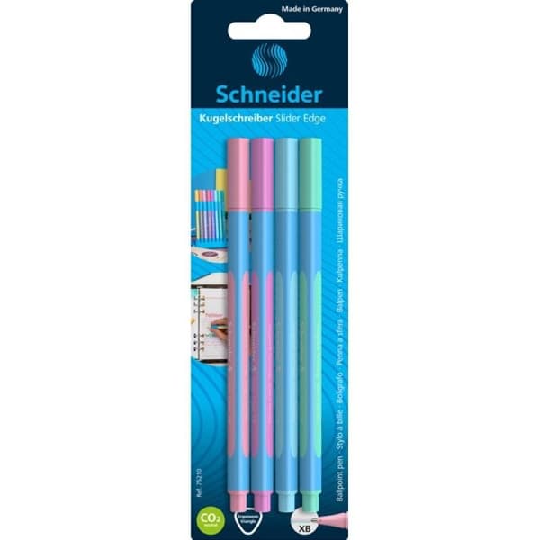 Slider Edge XB Pen 4 farver