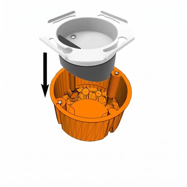 LED-trappbelysning vit 230V aluminium rörelse- och skymningssensor 4500K