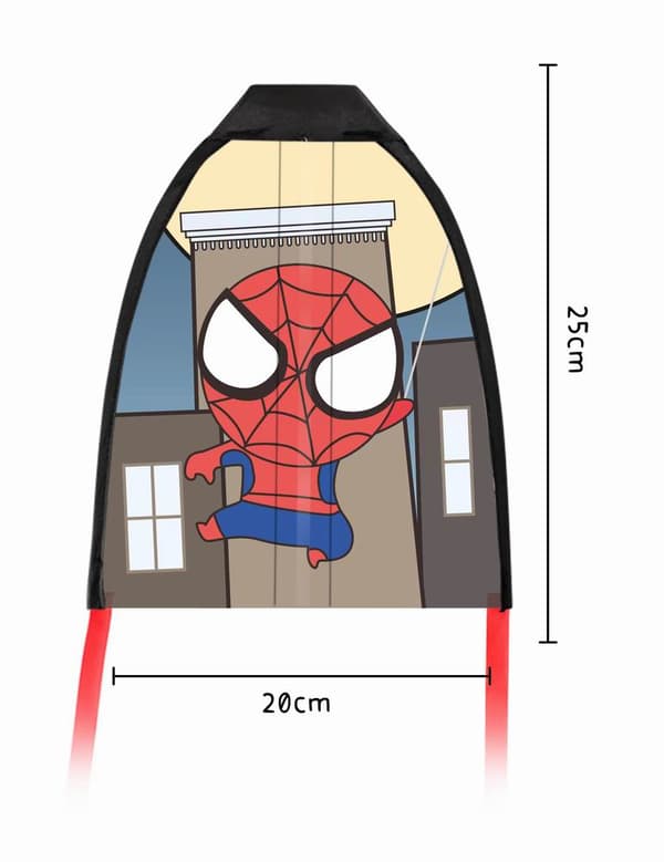 Spiderman-drage