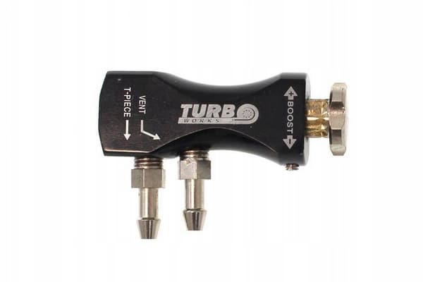 TurboWorks BC10 Manuel Boost Controller Ventil Sort