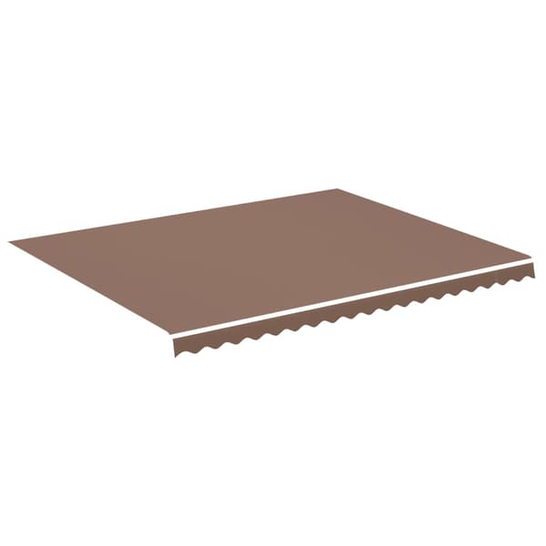 vidaXL Markistyg brun 4,5 x 3,5 m