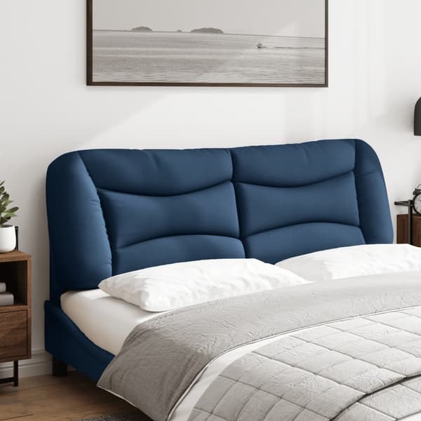 vidaXL hovedgærdehynde, blå, 160 cm, stof