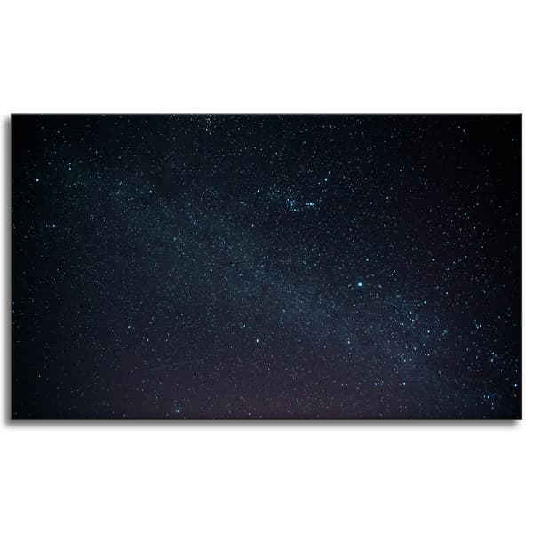 Lærredstryk Rumstjerner Nattehimmel 100x60