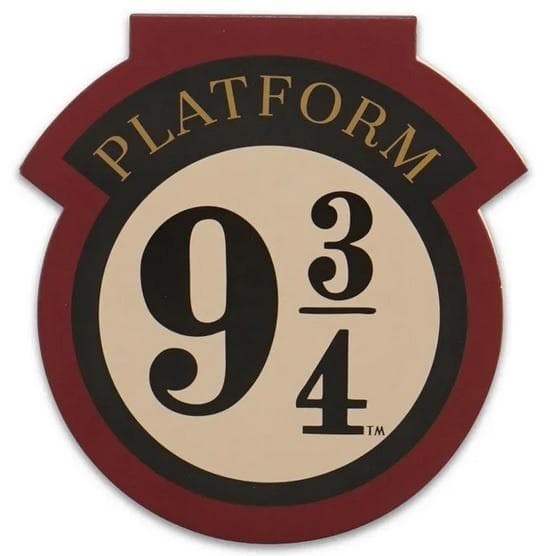 Harry Potter-noter Perron 9 og 3/4