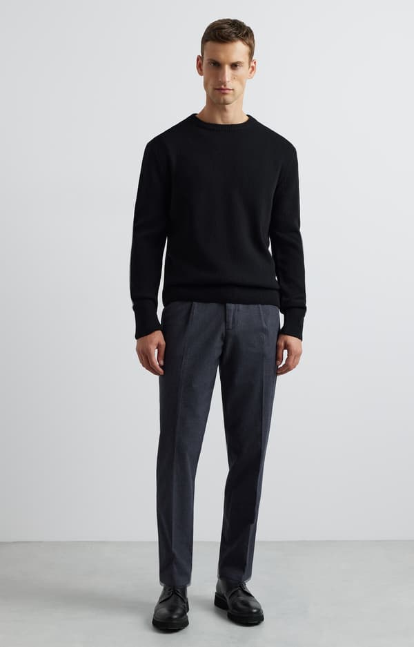Trøje med rund hals XL