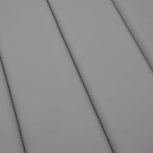 vidaXL Solstolsdyna, Grå, 200x70x3 cm, Tyg