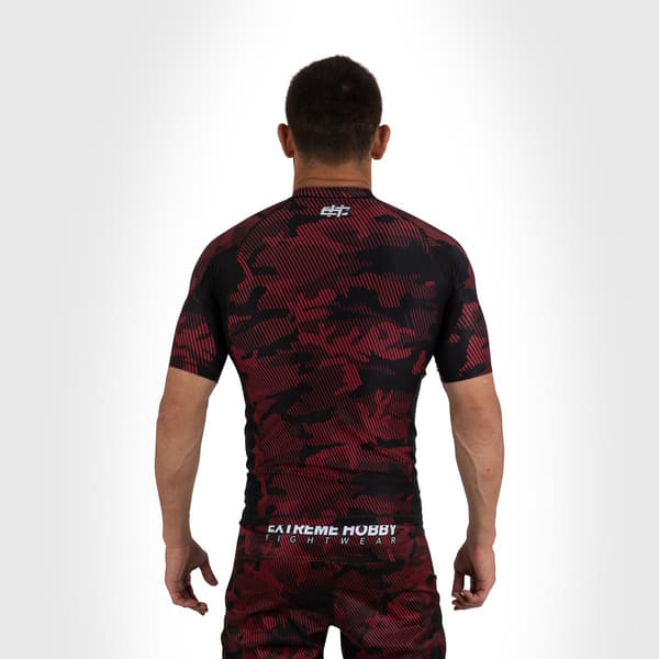 Herre kortærmet rashguard HAVOC S SORT